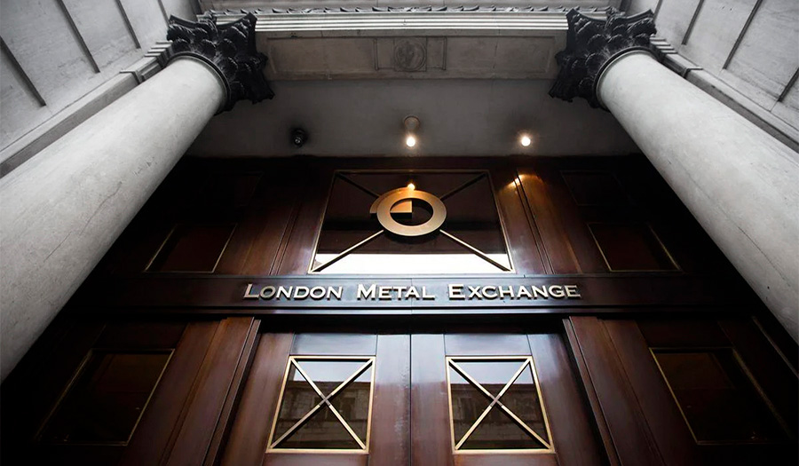 Edificio de la London Metal Exchange en Londres